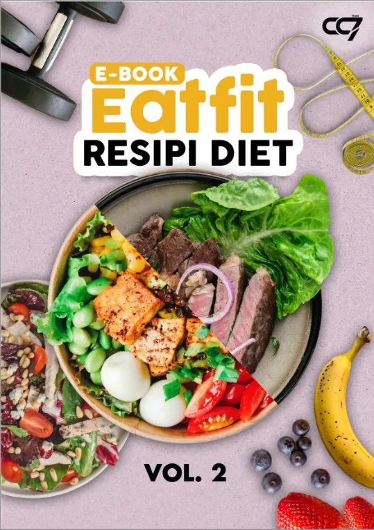 Kulit depan ebook Eatfit Resipi Diet Volume 2